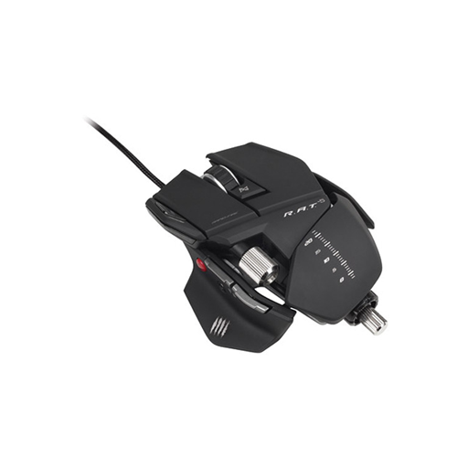 MCZ R.A.T.5 USB Dual Laser Mouse Black