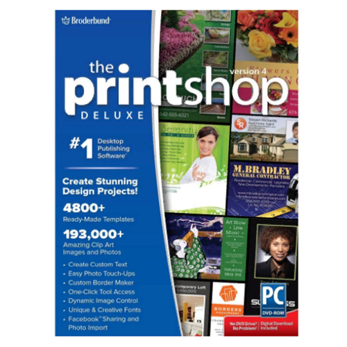 PRINTSHOP 4.0 DELUXE 
