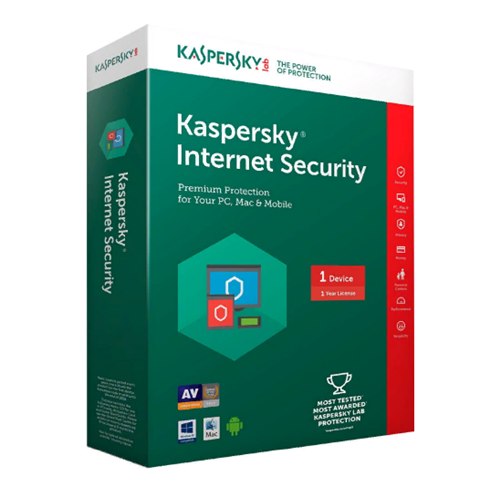 Kaspersky Internet Security 1PC 1Year