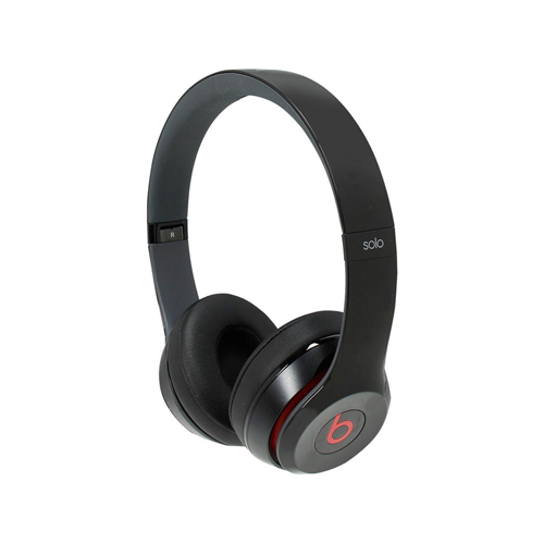 BEATS SOLO 2 WIRED HEADPHOES BLACK