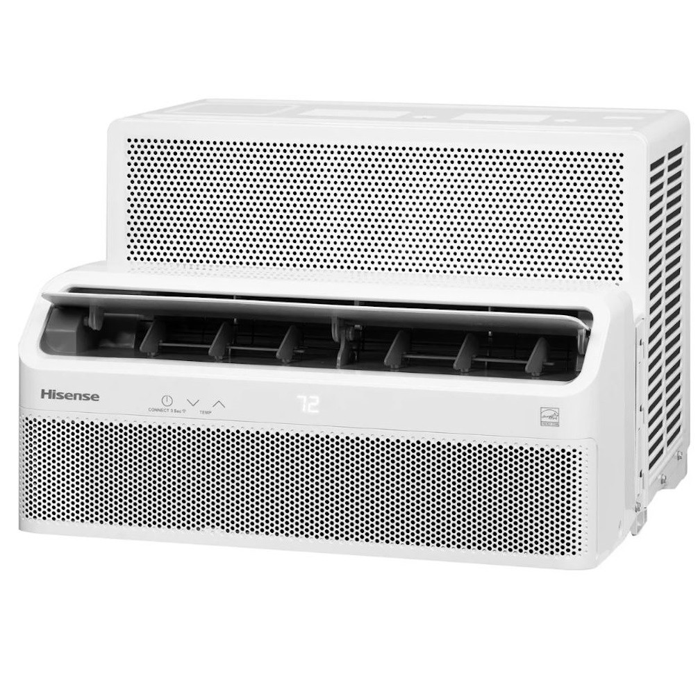 Hisense 8,000 BTU Smart Inverter Window Air Conditioner with Easy Install Bracket