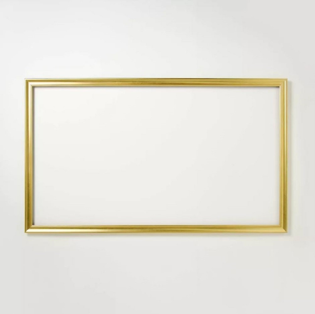 DECO TV 75" FRAME BEZEL BRASS