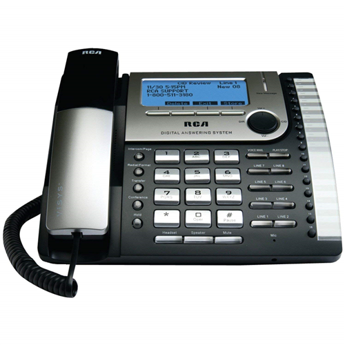 RCA 25825 8-Line Expansion Desk Phone