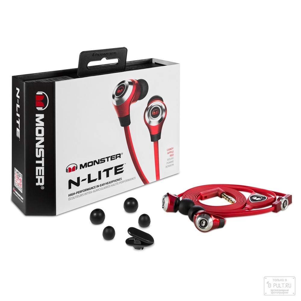 Monster 12858800 NLite In-Ear Headphones