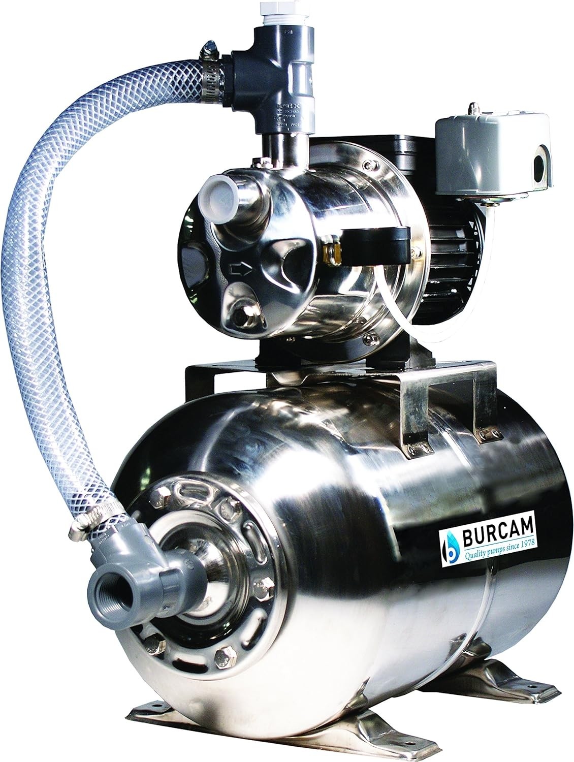 Burcam Pumps 16 GPM 3/4 HP Stainless Ste