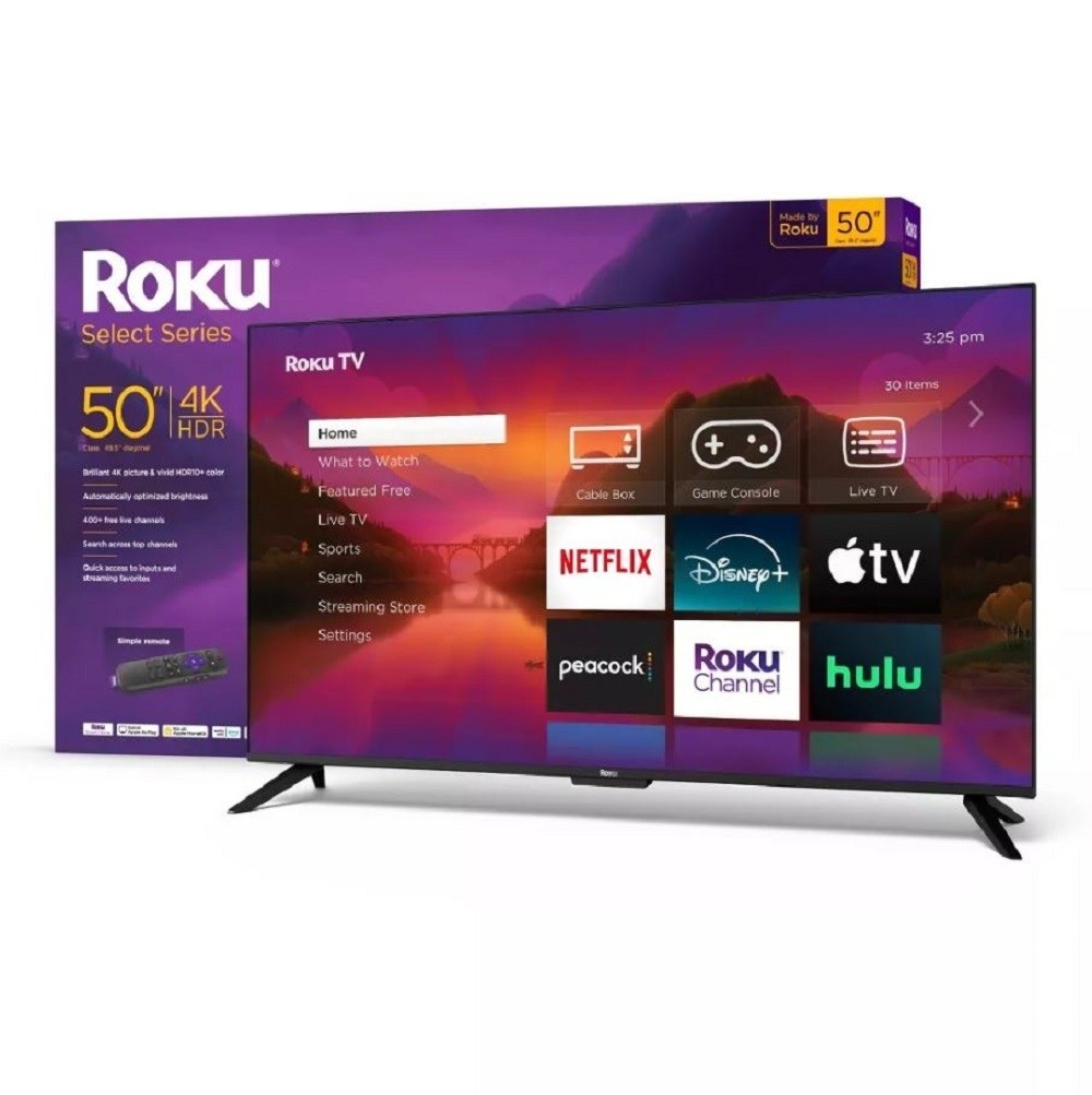 ROKU 50" SELECT 4K LED SMART TV