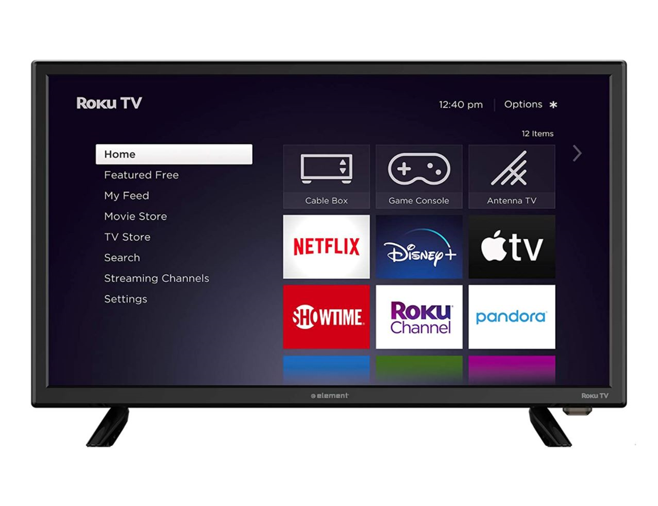 ELEMENT 24" 720P HD LED ROKU TV