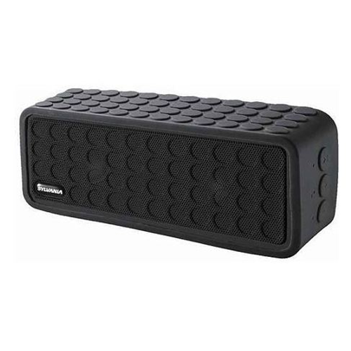 Sylvania SP258-BLACK Rugged Bluetooth Portable Speaker (Certified Refurbished)