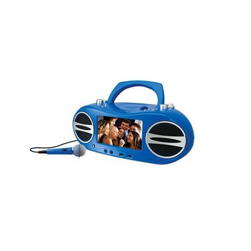 GPX BD717BU Portable DVD Karaoke Machine