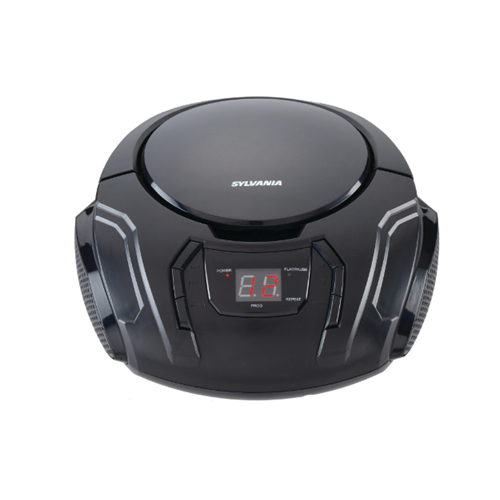 Sylvania SRCD261-BLACK CD Boombox