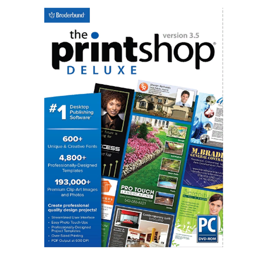 Broderbund The Print Shop Deluxe 3.5