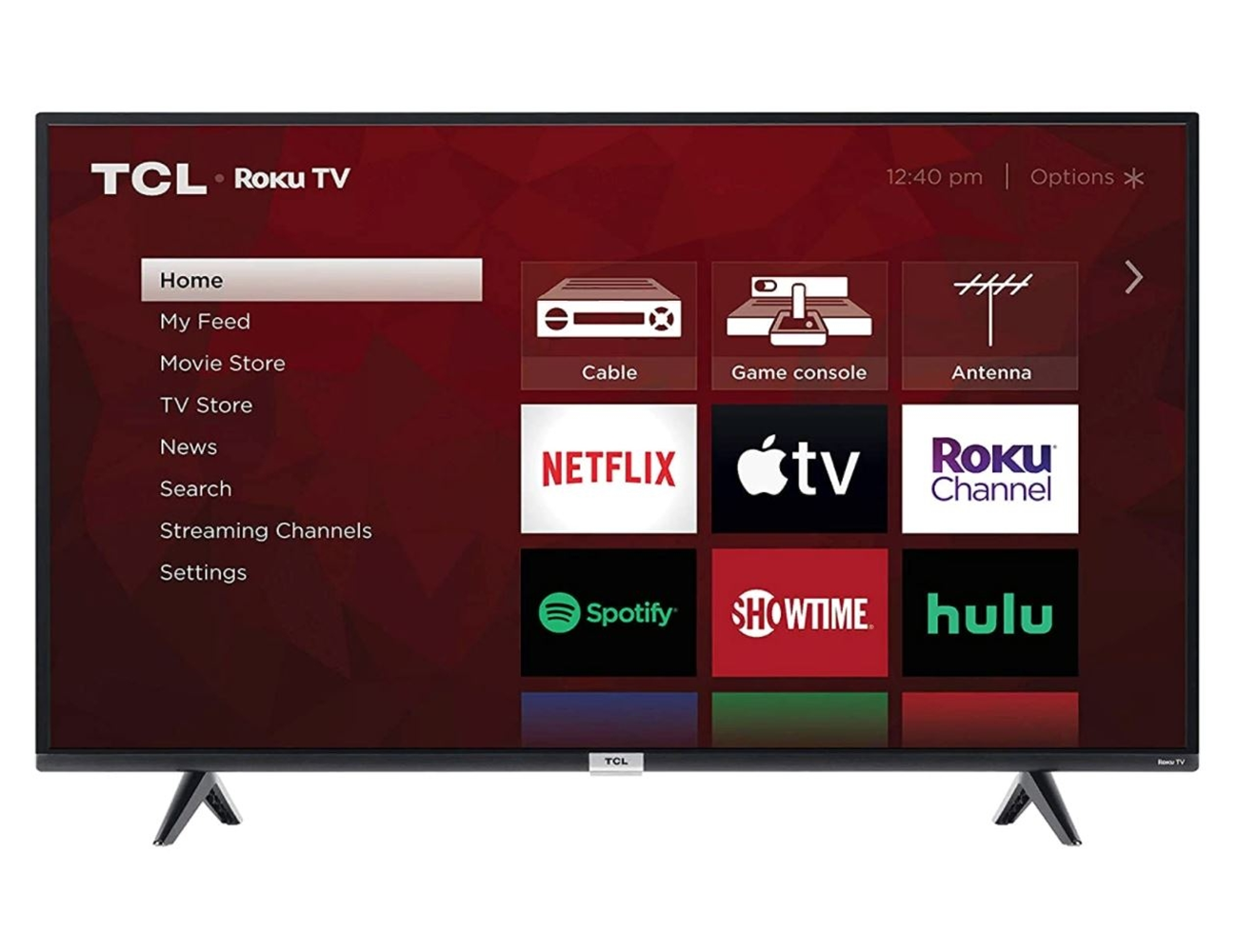 TCL 43" ROKU 4K UHD HDR SMART TV