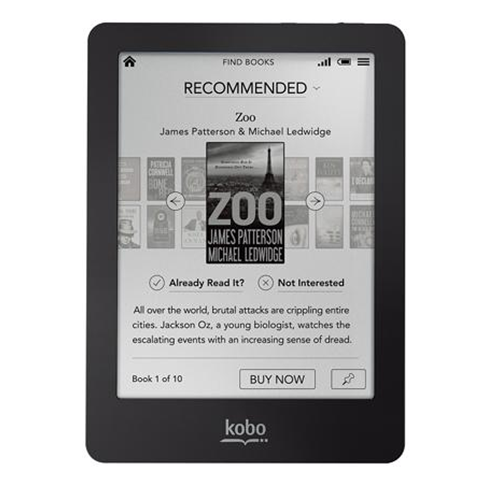KOBO N613-KBO-B Kobo Glo eReader BLK
