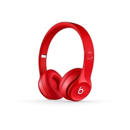 Beats Solo 2 Wired On-Ear Hdphones RED