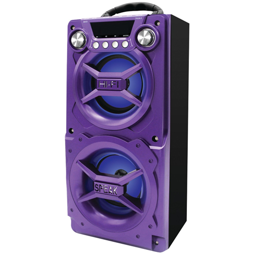 SYLVANIA SP328-B-PURPLE BLUETOOTH SPKR