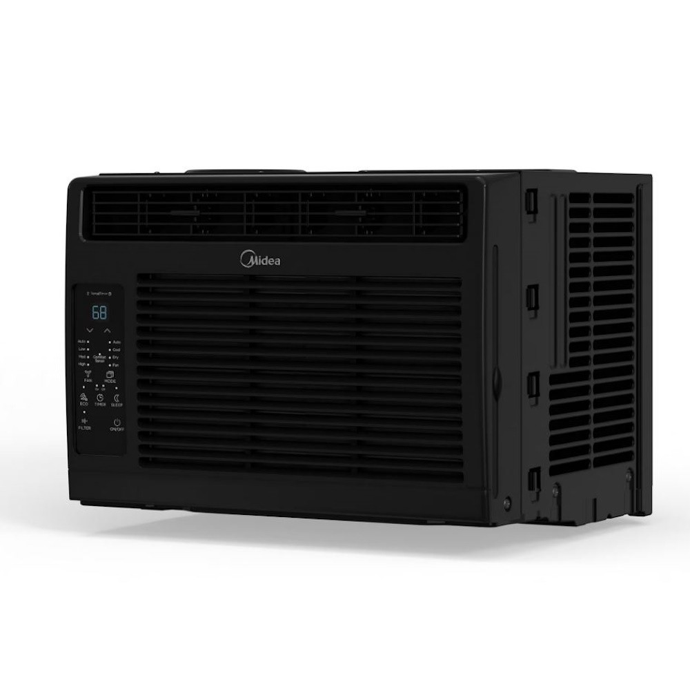 6,000 BTU 115V Window AC Black
