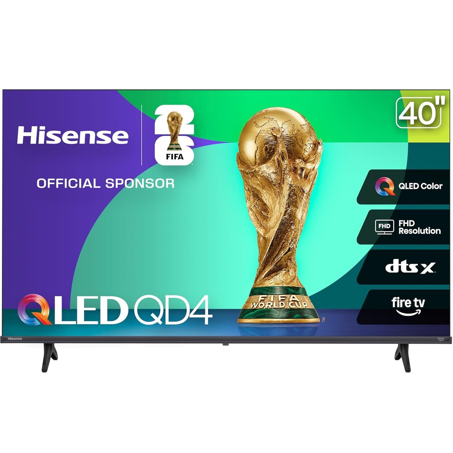 Hisense 40-Inch QLED FHD Smart Fire TV