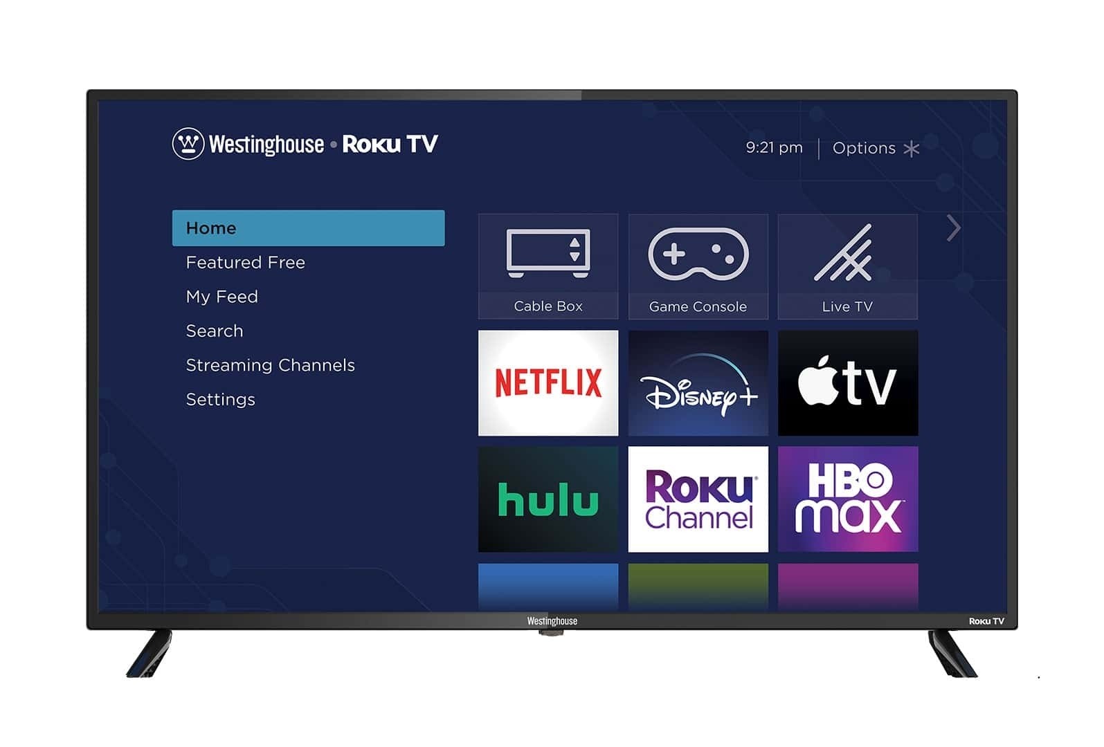 WESTINGHOUSE 43" SMART 4K ROKU TV