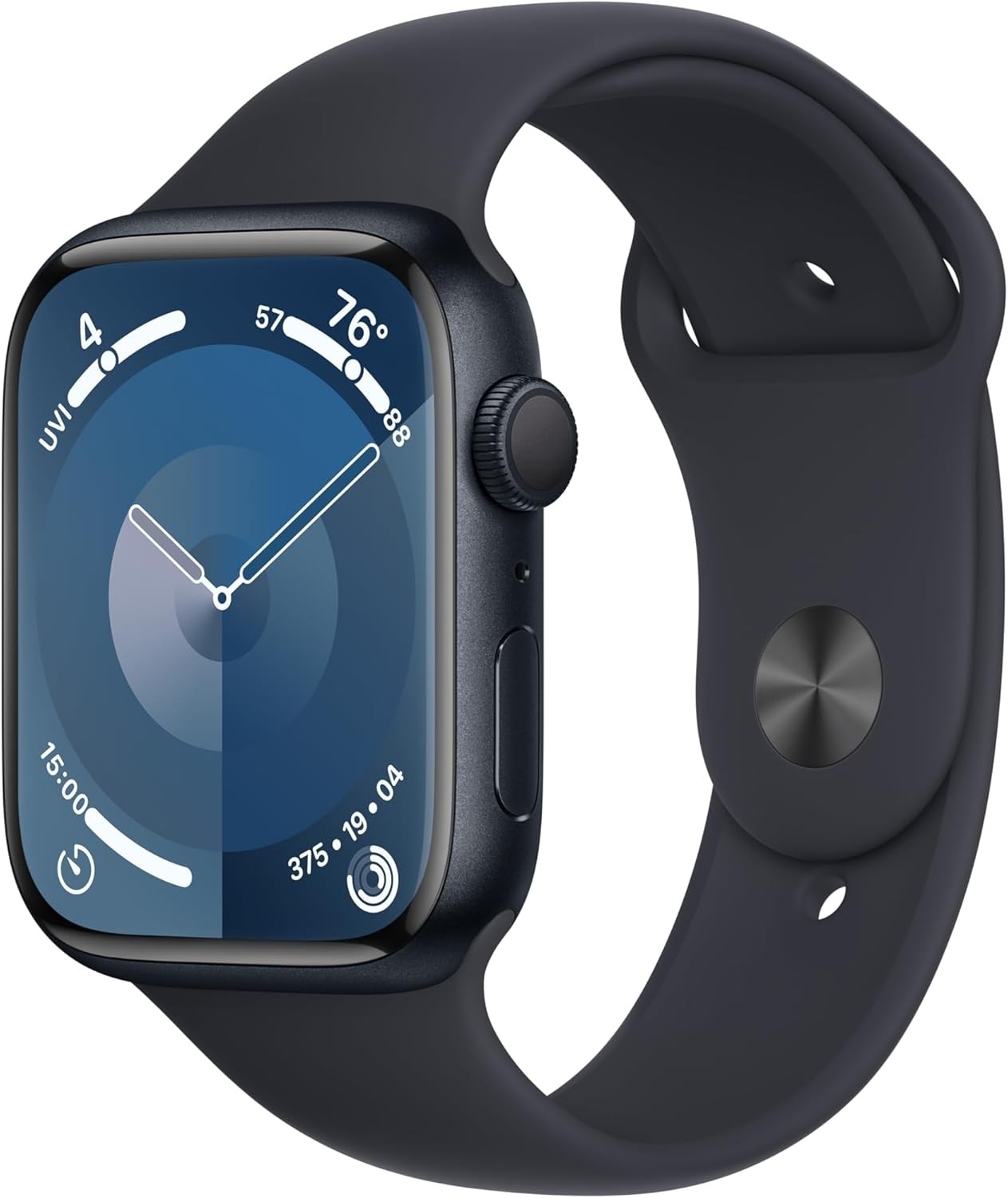 APPLE WATCH 9 45MM MIDNIGHT M/L BAND
