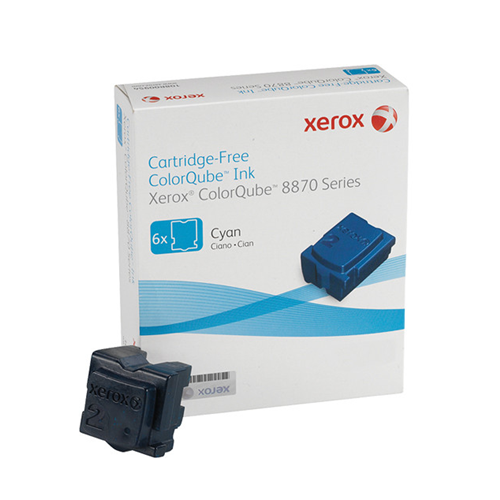 Xerox ColorQube 8870 Cyan Solid Ink 6pk