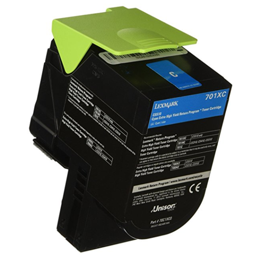 Lexmark 70C1XC0 Cyan High Yield Ret Prog