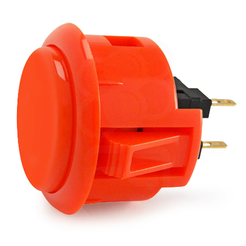 Sanwa OBSF-30 FS Button 30mm Vermillion