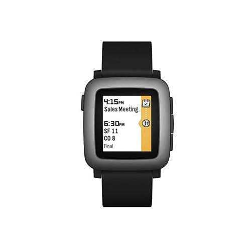 PEBBLE TIME SMARTWATCH BLACK