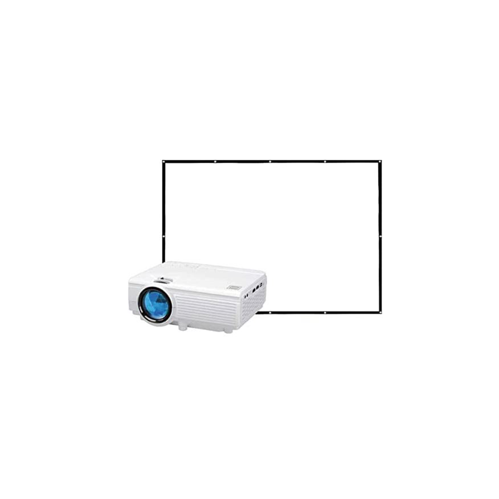 RCA LCD HD PROJECTOR WITH FOLD UP SCREEN