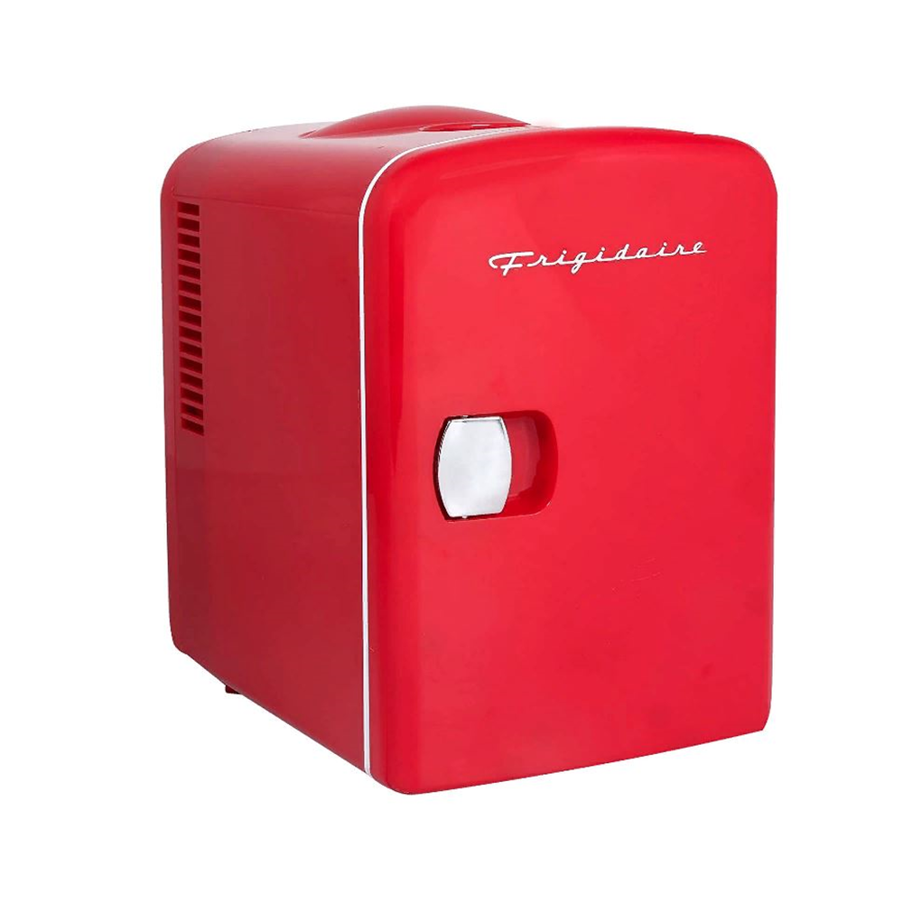 Frigidaire 6 can Mini Fridge red