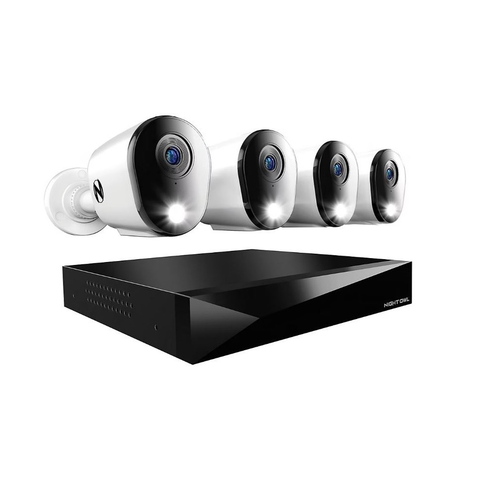 NIGHT OWL 12CH 4 CAM 2K 1TB DVR