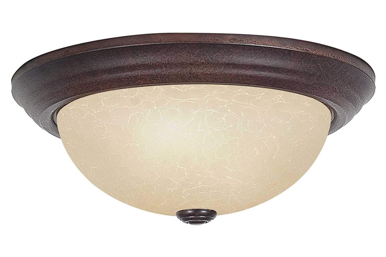 2LT FLUSH TEA STAIN GLS RB