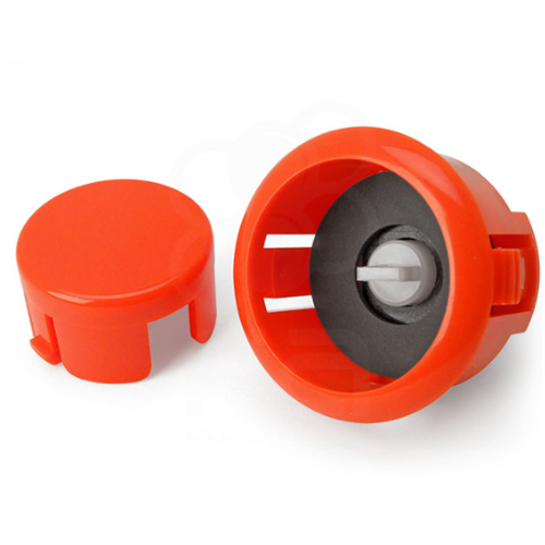Sanwa Button OBSFS-30 30mm Silent Vermil