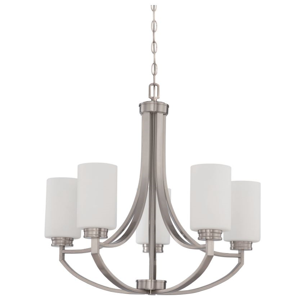 5LT 100W MB DALTON CHANDELIER