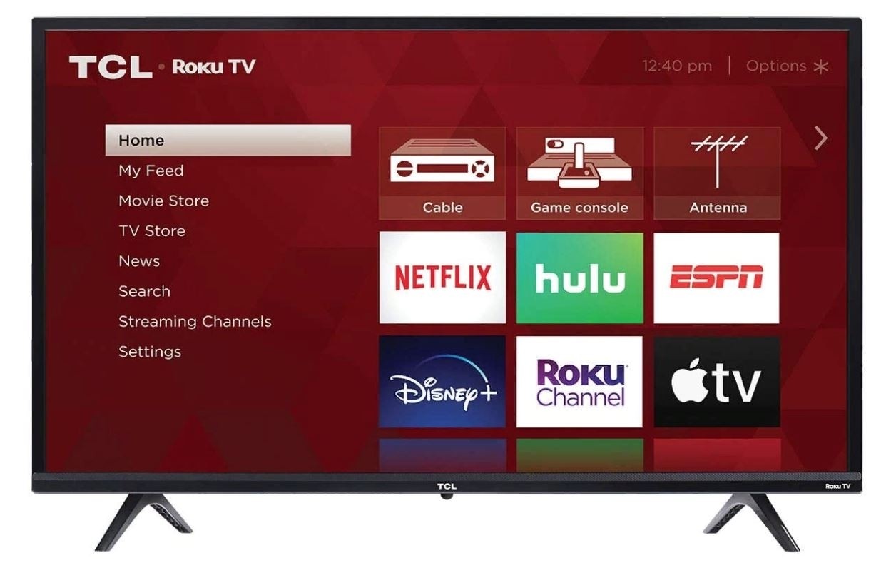 TCL 32” 720p Smart Roku LEDTV