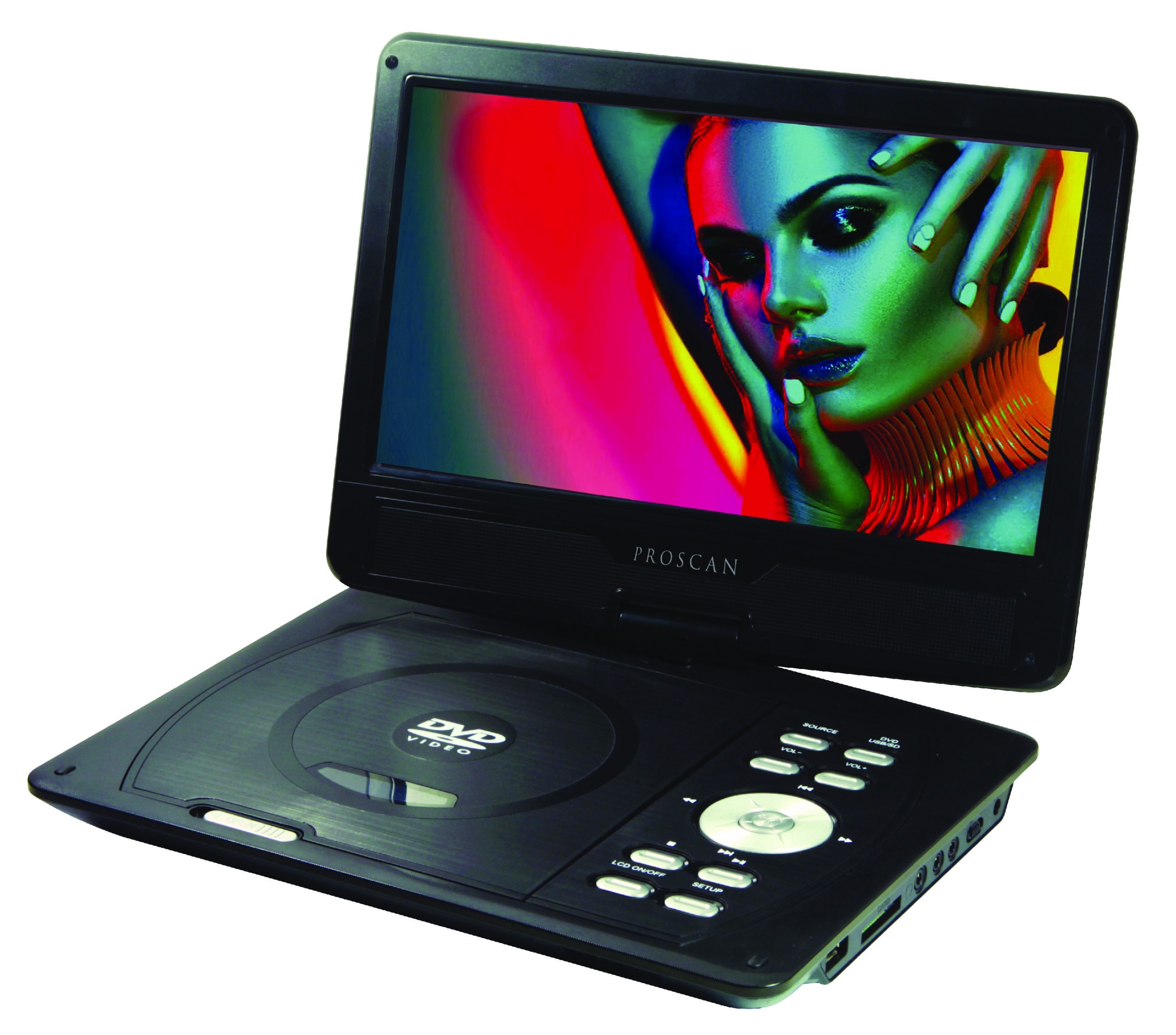 Proscan PDVD1030 10-in. Portable Swivel