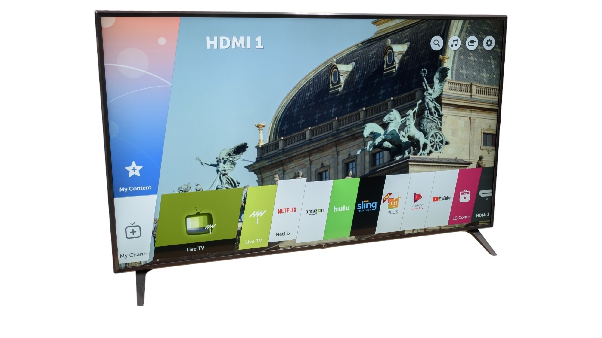 LG - 50” UT75 SERIES LED 4K WEBOS TV