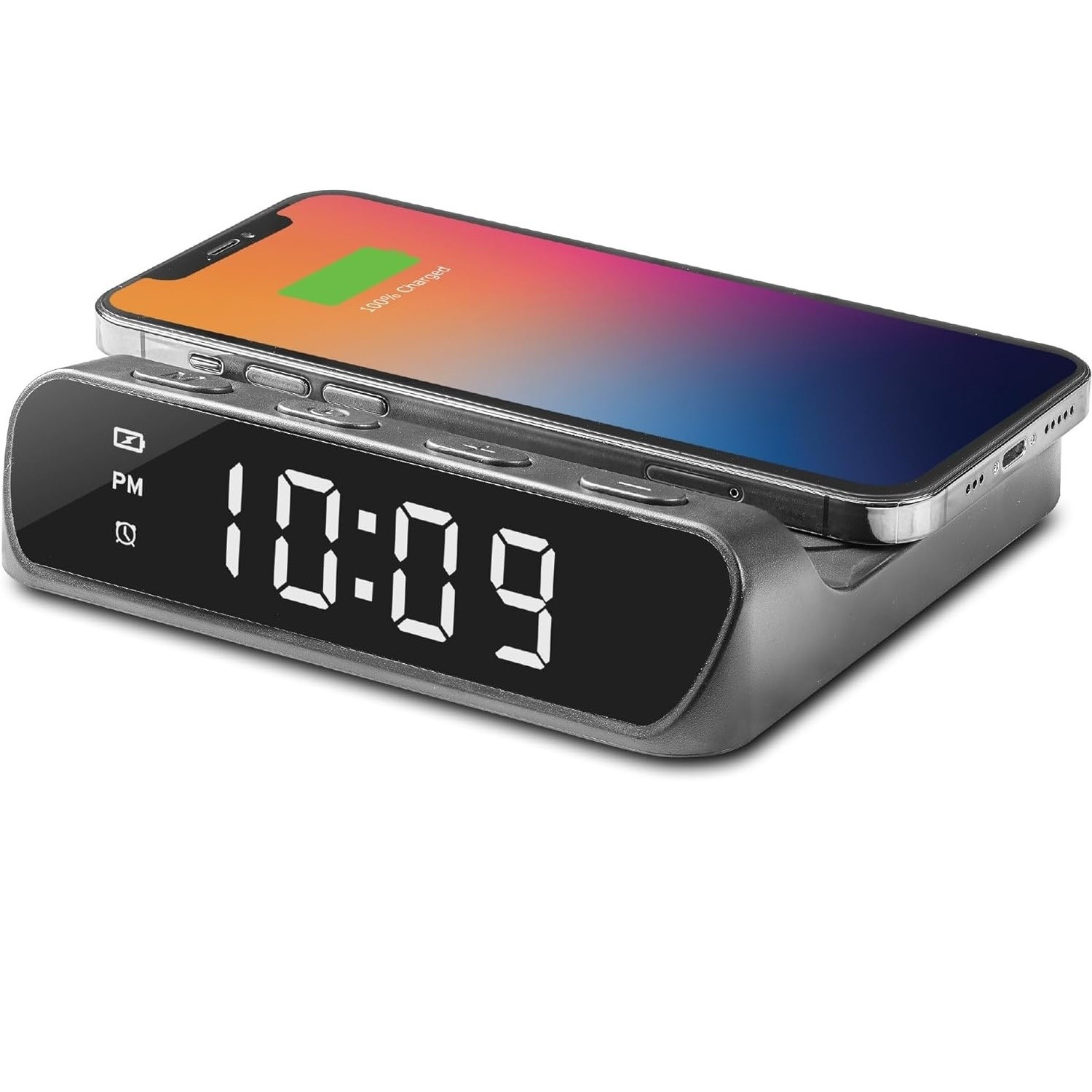 IHOME WIRELESS CHARGING CLOCK