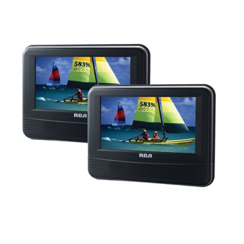 RCA DRC69705 7" DUAL SCREEN MOBILE DVD S
