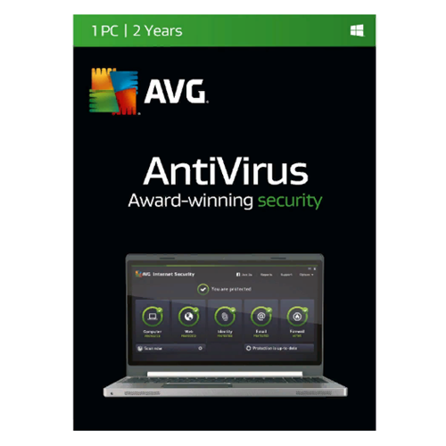 AVG Antivirus 2016 1 PC 2 Years