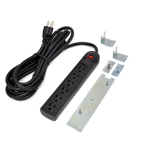 Ergotron 97-711 Power Strip 6-out 125VAC