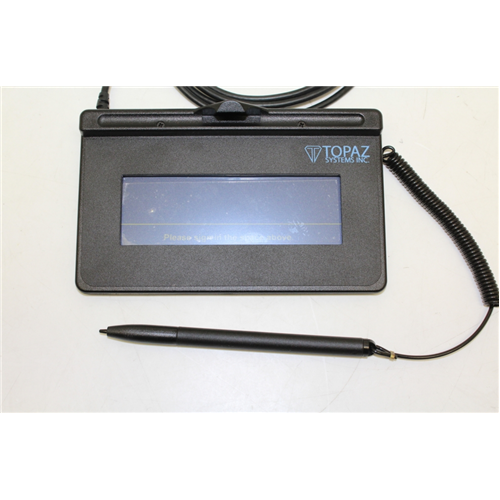 Topaz SigLite T-S460-BSB-R Signature Pad