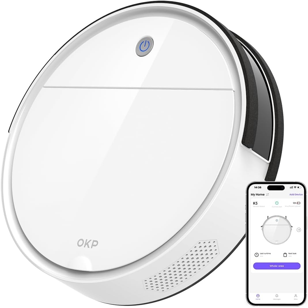 OKP K5 ROBOT VACUUM WHITE