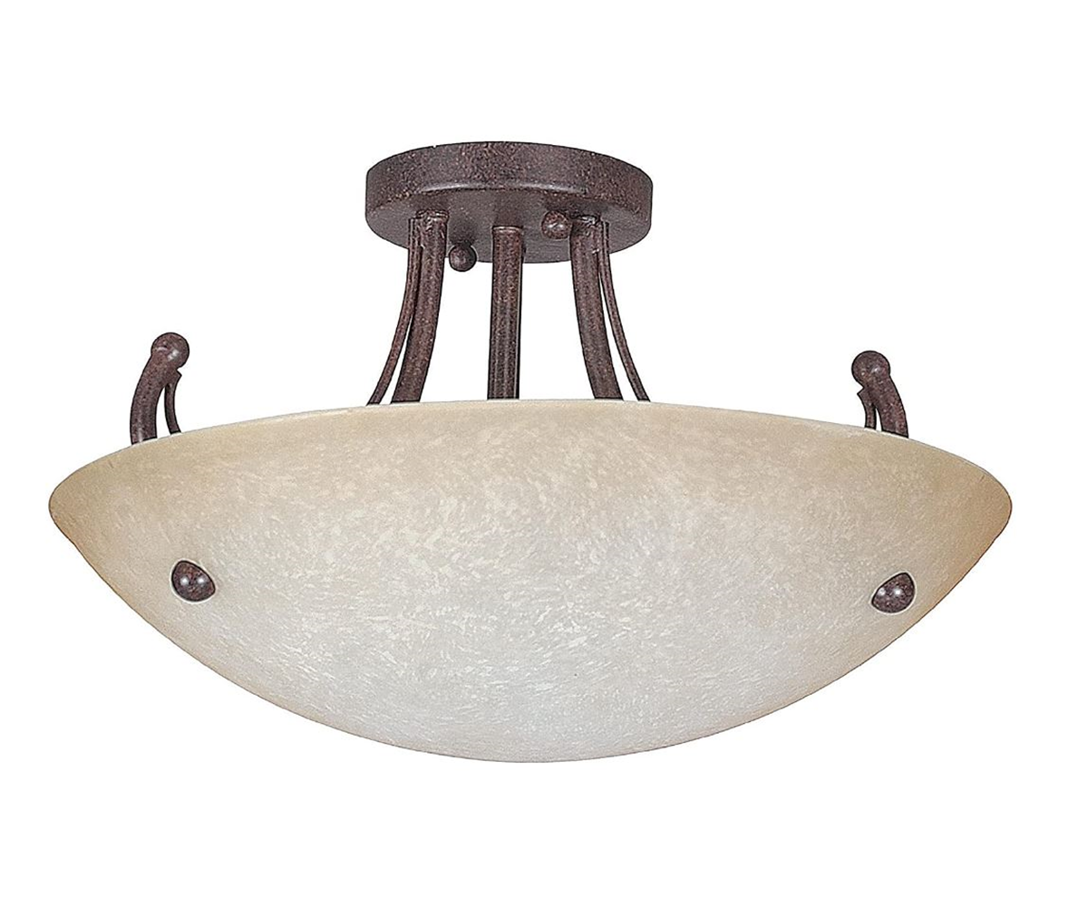 16IN 3LT TEMPEST SEMI-FLUSH RB
