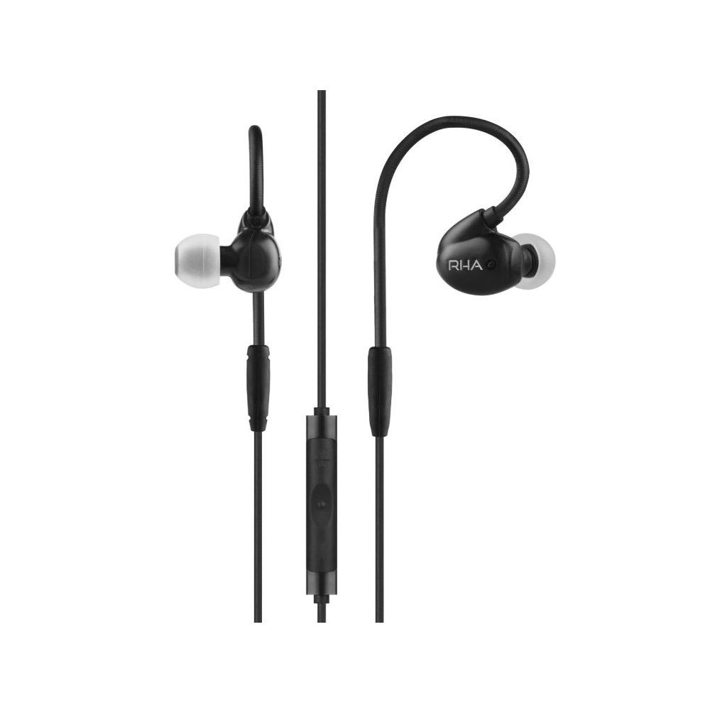 RHA T20i In-Ear Earphones with Mic BLACK