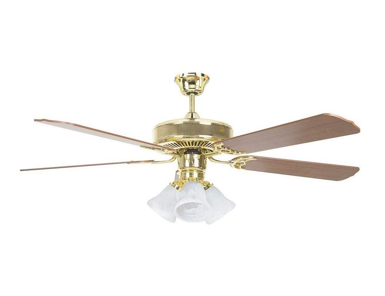 52IN HERITAGE HOME FAN W/LT KIT BB