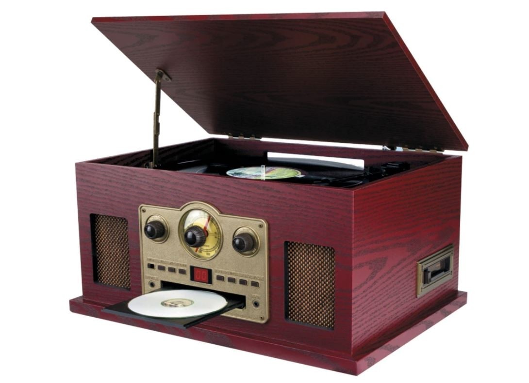 SYLVANIA 5-IN-1 NOSTALGIC TURNTABLE