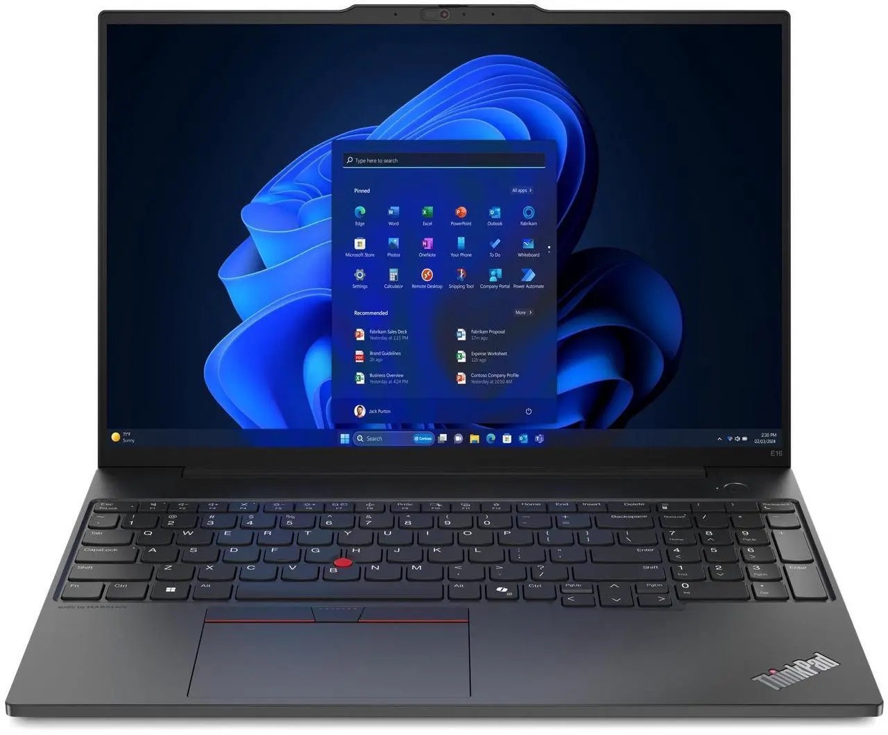 LENOVO THINKPAD E16 G2 16" NOTEBOOK 21MAS0NT00