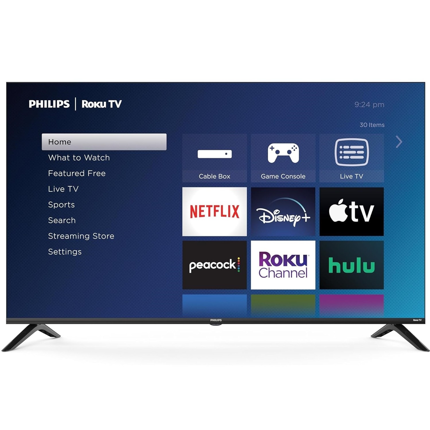 PHPhilips 50" PUL66 UHD Roku Smart TV