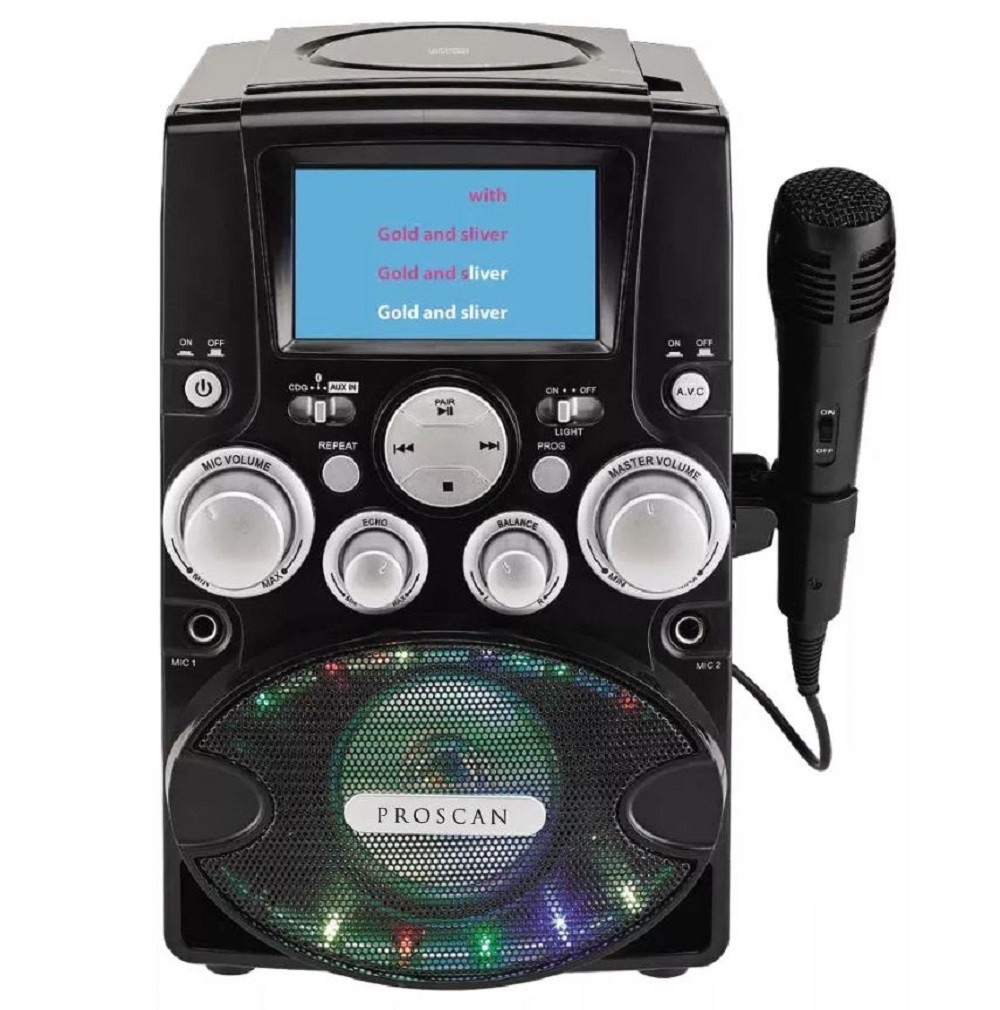 8-Watt-Max Karaoke Machine