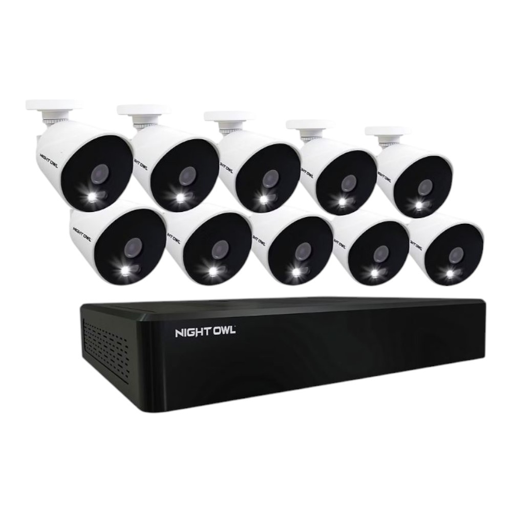 NIGHT OWL 16-CHANNEL 10-CAMERA 1080P SEC